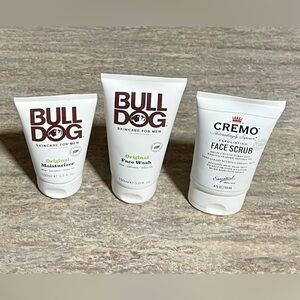 New Bull Dog Skincare for men original face wash & moisturizer & Cremo face wash